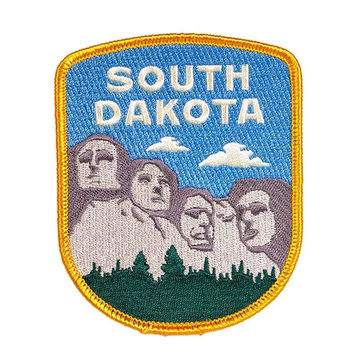 South Dakota Embroidered Patch for wholesale by Oxford Pennant