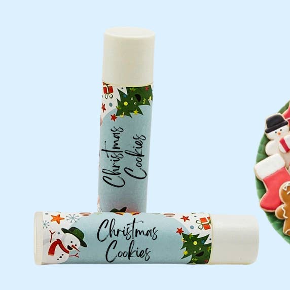 Butterfly Bliss – Großhandel Lippenbalsam – Christmas Cookies Lippenbalsam | Cookie Lippenbalsam | Mädchen Lippenbalsam Stocking Stuffer | Kid Lip Balm Stocking Stuffer | Weihnachtsplätzchen-Duft0