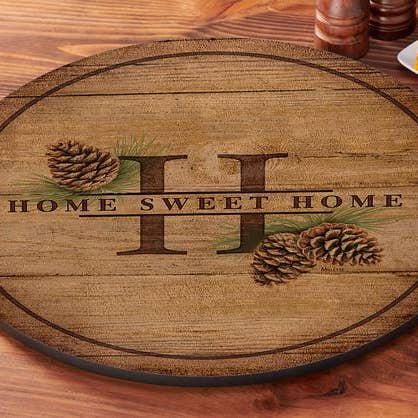 PINECONE MAISON 18" PARESSEUX SUSAN - MILLETTE pour la vente par Art Brand Studios