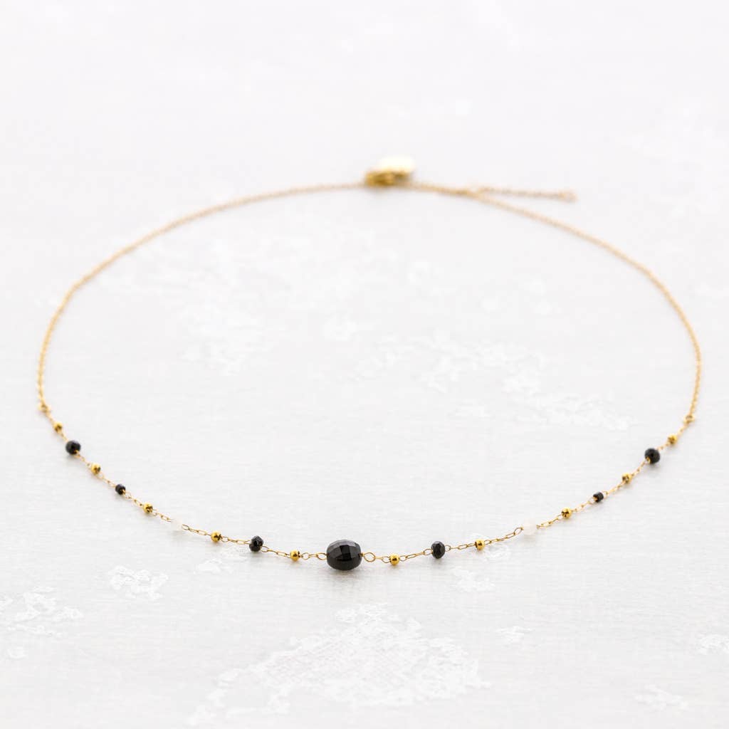 Sonata – wholesale Pendant/charm necklace – Steel Stone Necklace0