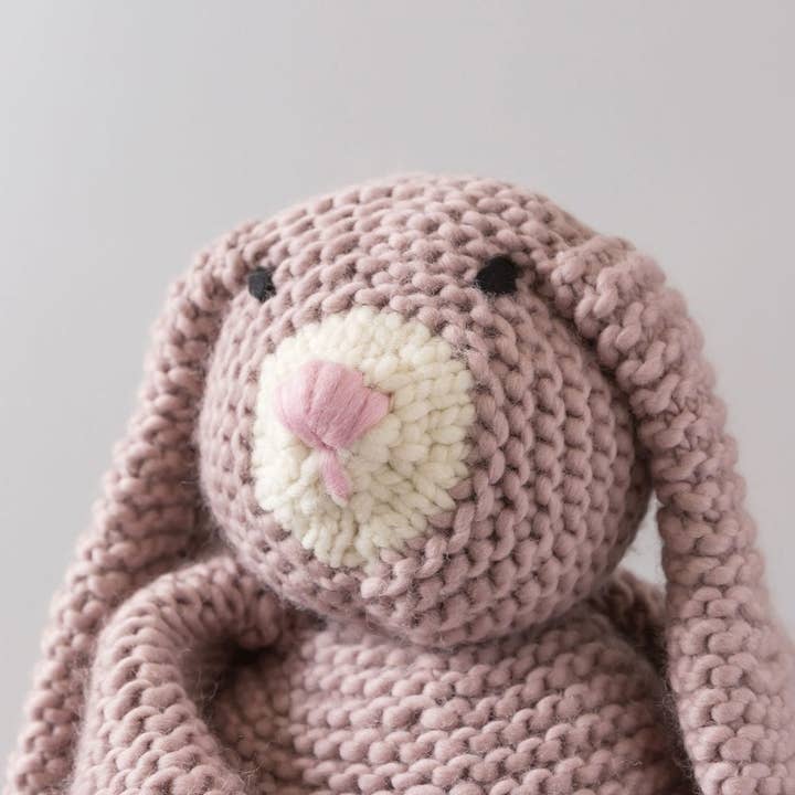 Wool Couture Company – wholesale Knitting/Crochet Supplies – Giant Mabel Bunny Knitting Kit