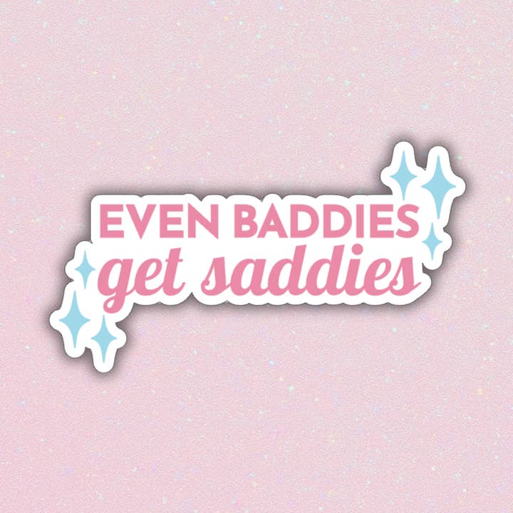 Pegatinas de Incluso los Malos se Ponen Tristes para venta al por mayor de Ashlish Vinyl Vibes