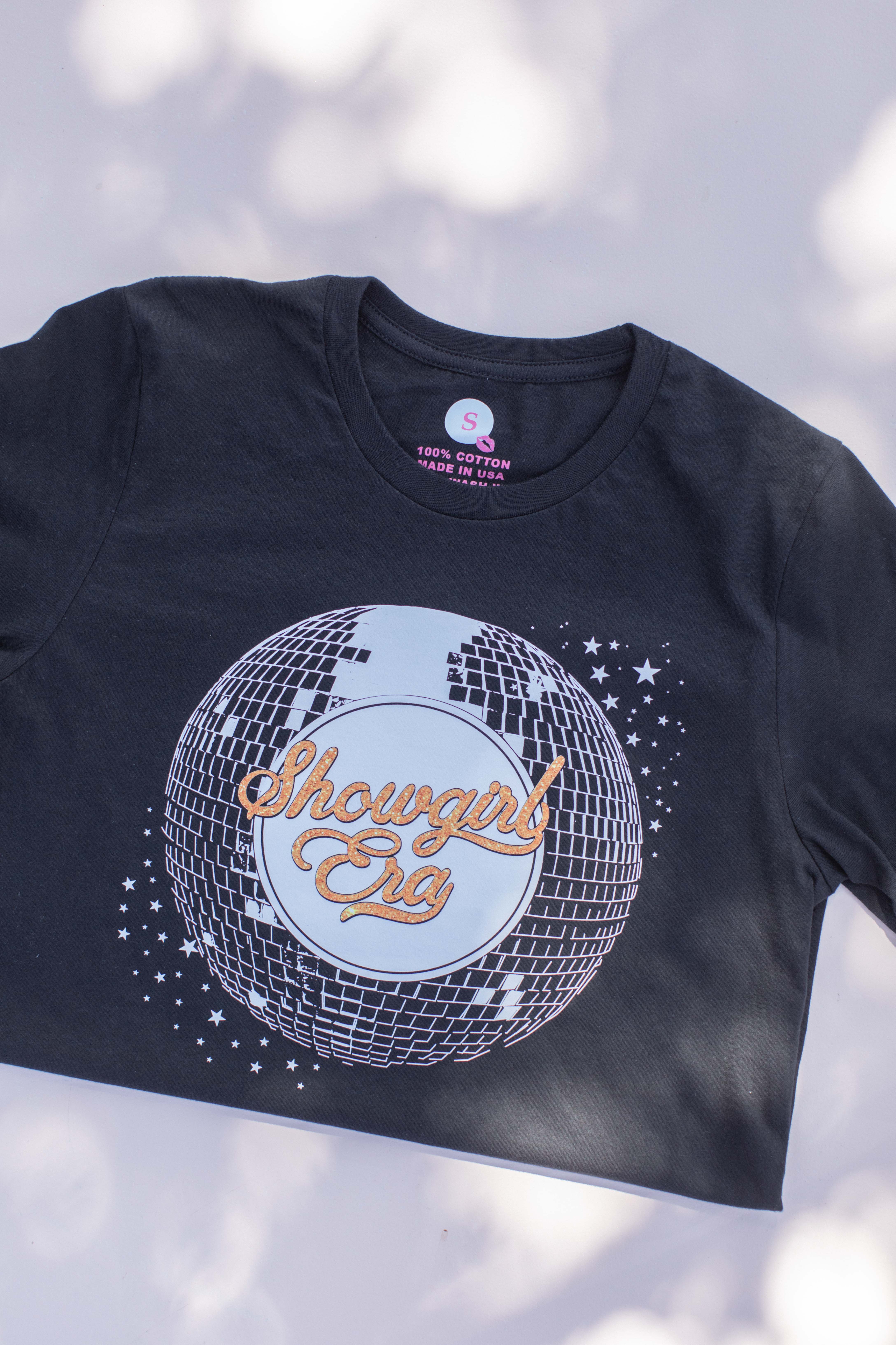 Space 46 Wholesale - Wholesale Screen Printed T-Shirt - Women's - Broken Pack Taylor Swiftie Showgirl Graphic Tee0