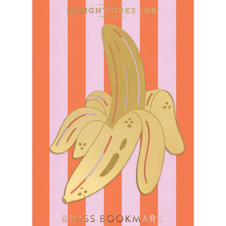 Metal Bookmark - Cabana Banana for wholesale by DesignWorks Ink