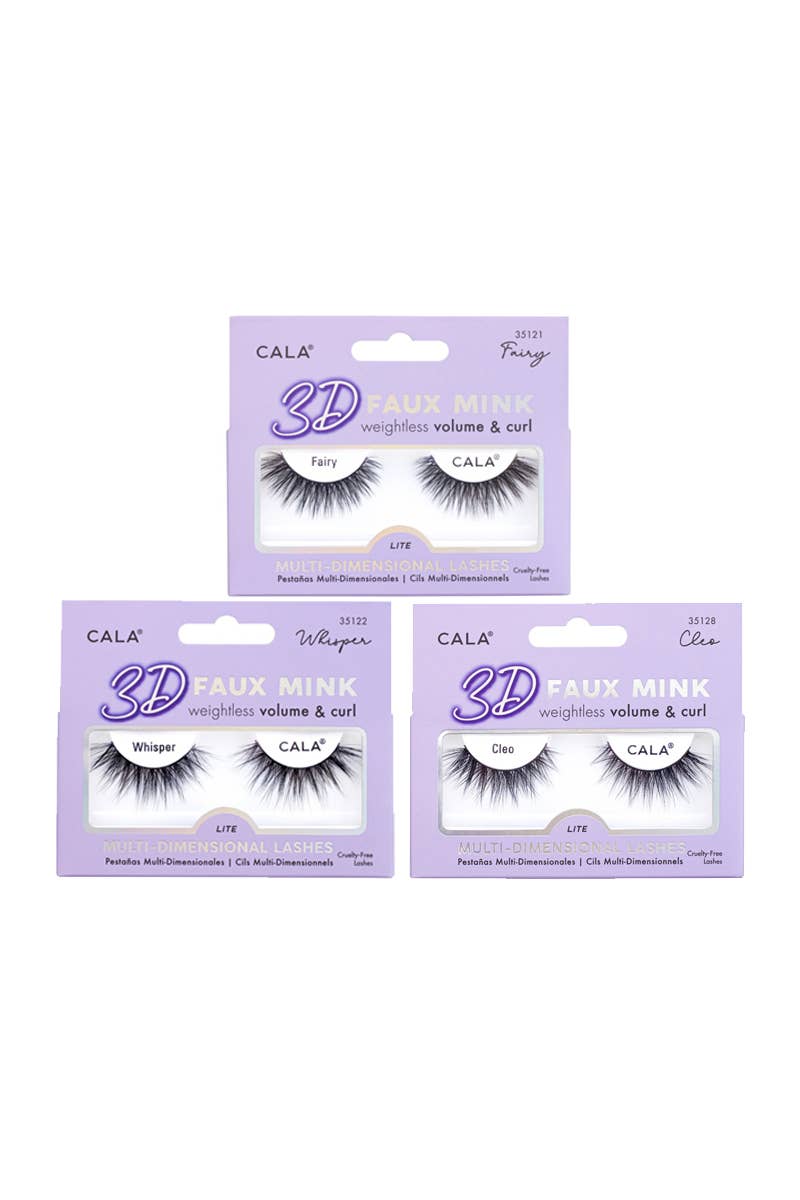 PINEAPPLE Beauty - Vente Faux cils - CALA 35000 Présentoir de 72 paires de cils 3D en faux vison2