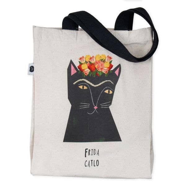 Large Tote-Frida Catlo 2 for wholesale by Vevoke