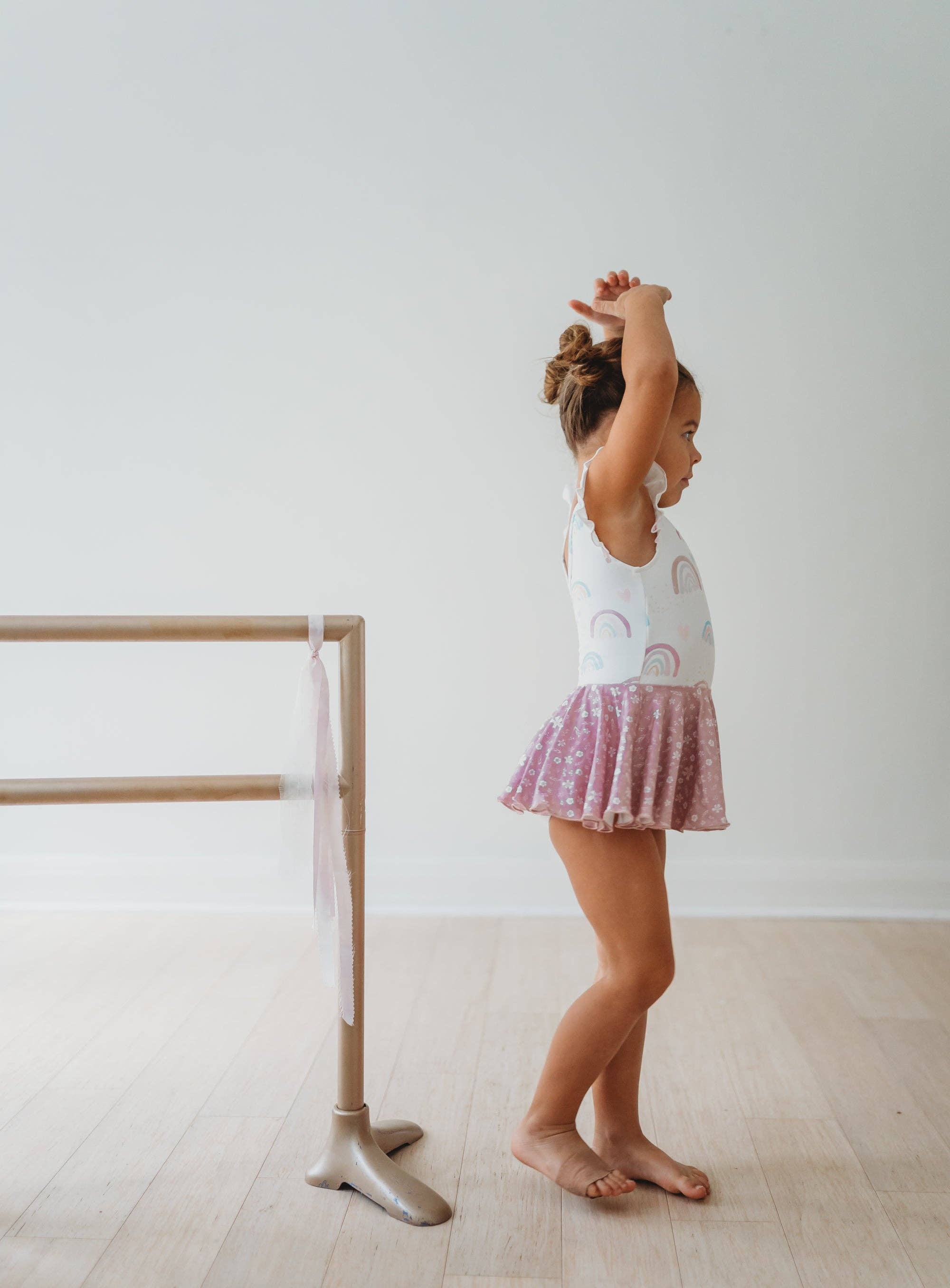 Cheeky Plum – Engroshandel Leotard - Børn – Farrah Leotard - Over regnbuen3