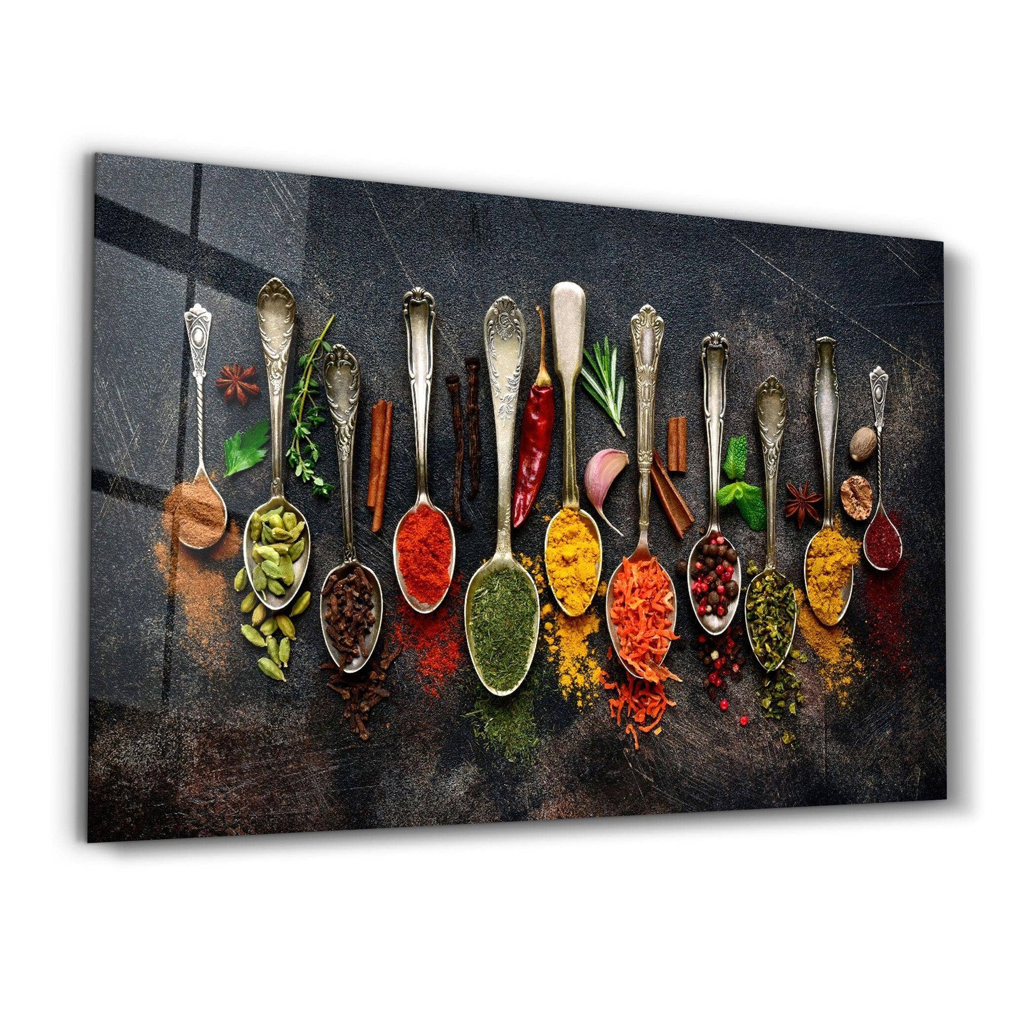 Artdesigna KG - Wholesale Art Print - Indian Spices | Glass Wall Art0