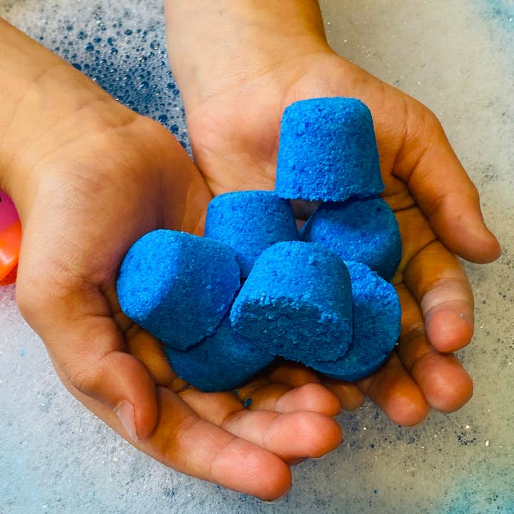 Calla Lily Cosmetics – wholesale Bath bomb/fizz – Bath Nuggets / Bath Bombs - Blue Sheep