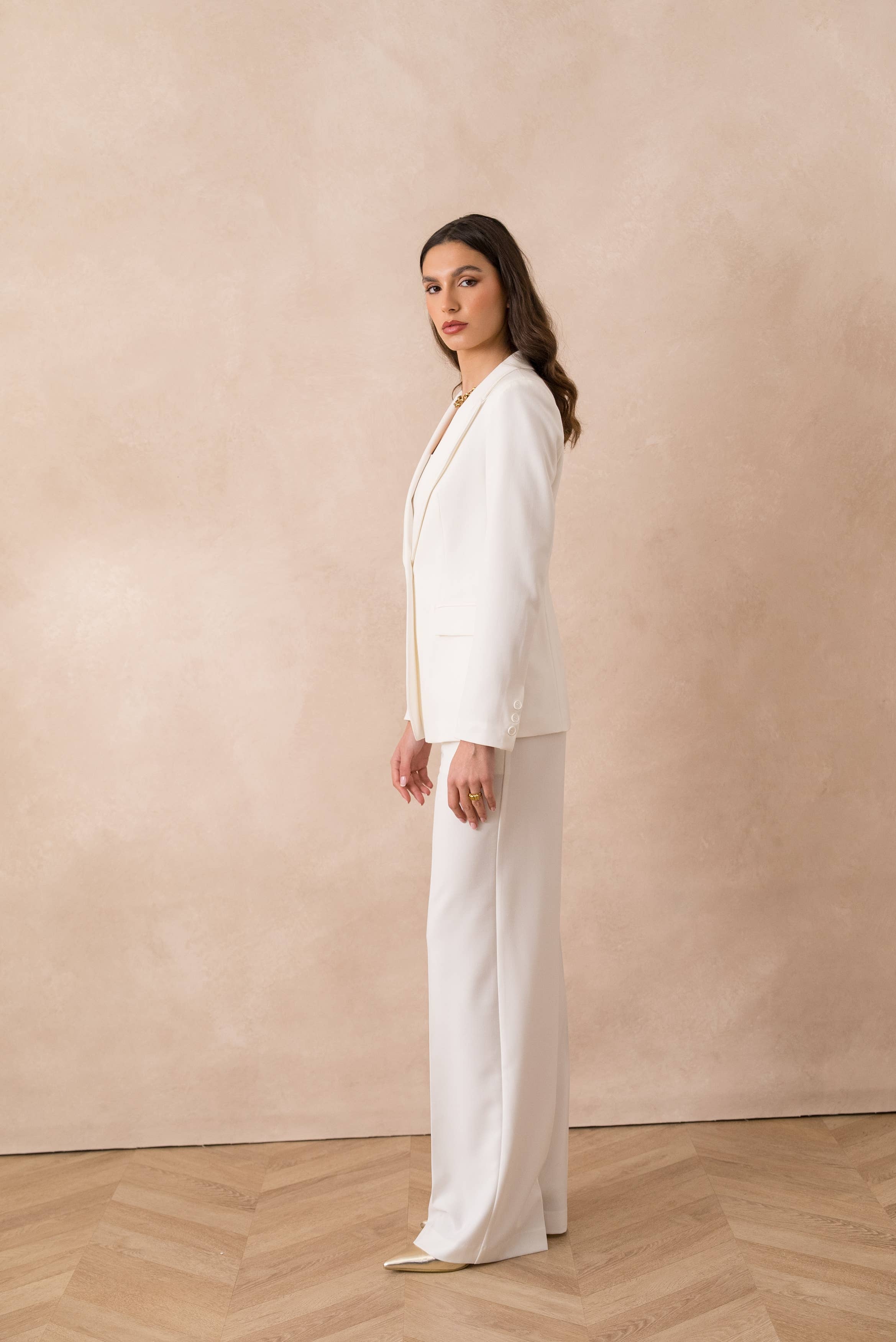 Attentif Paris – wholesale Kostymjacka – Dam – Heather figursydd kavaj för dam59