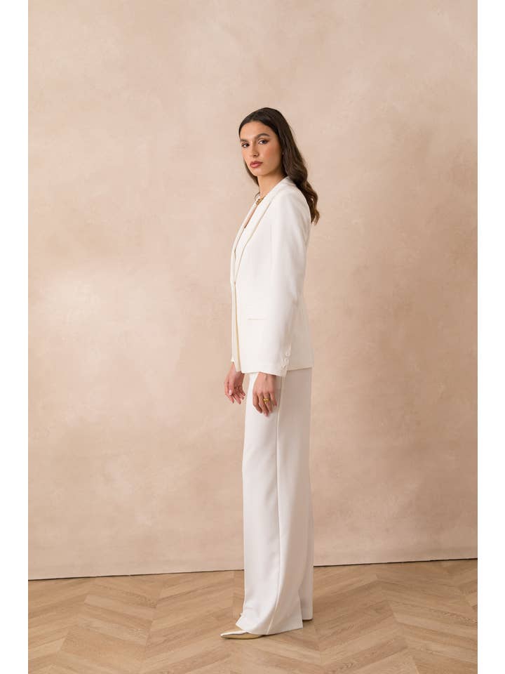 Attentif Paris – wholesale Kostymjacka – Dam – Heather figursydd kavaj för dam59