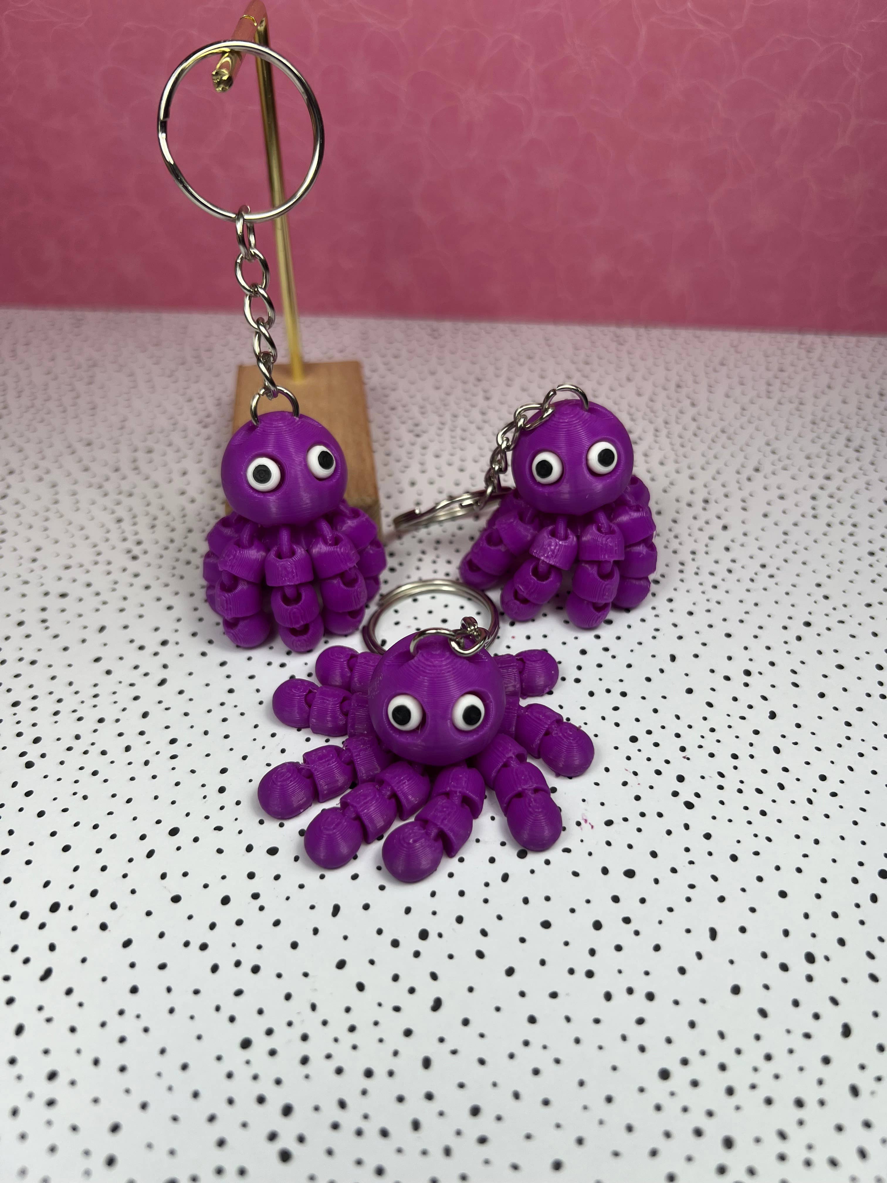 L'Atelier d'Oméri - Vente Porte-clés – unisexe - Porte clé Poulpe2