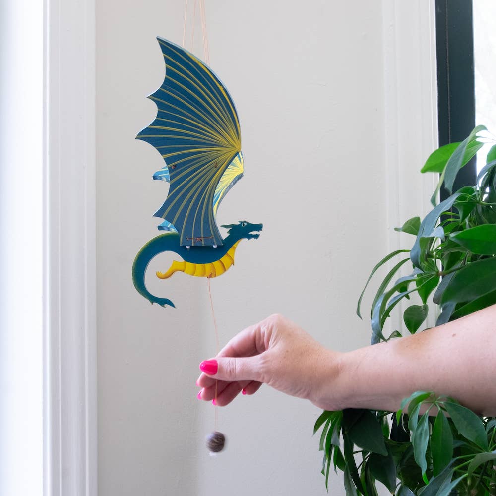 Tulia's Artisan Gallery - Wholesale Mobile - Sea Dragon Flying Mobile1
