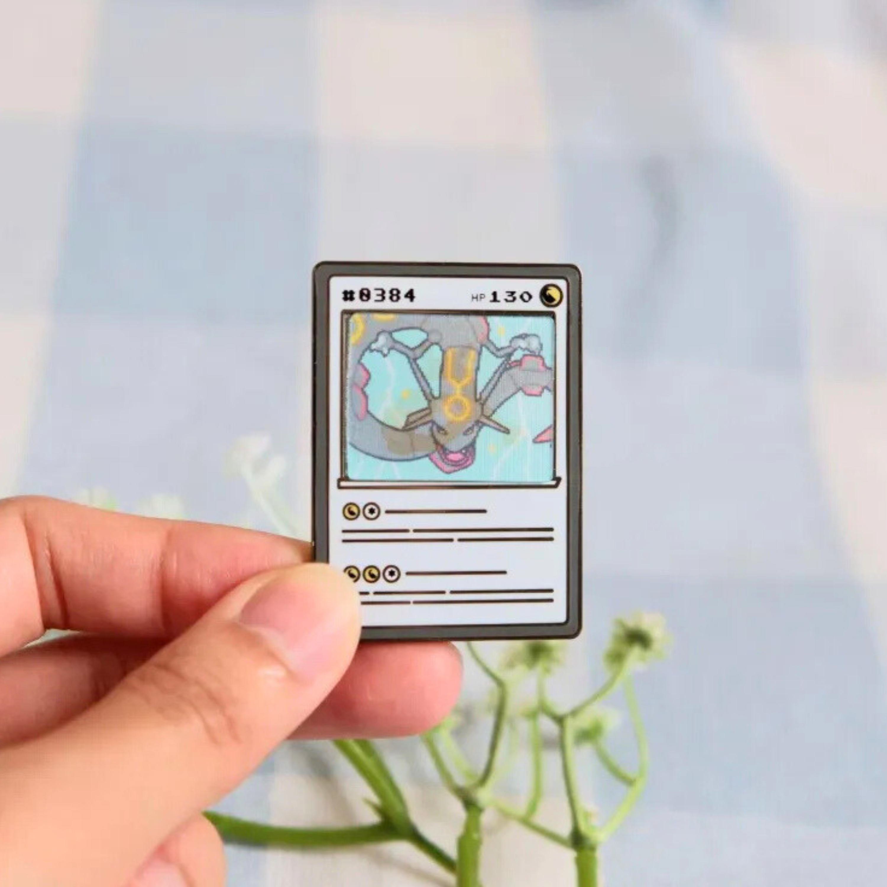 byUme Co. - Wholesale Lapel Pin/Button - Ditto Poke Card Lenticular Pin6