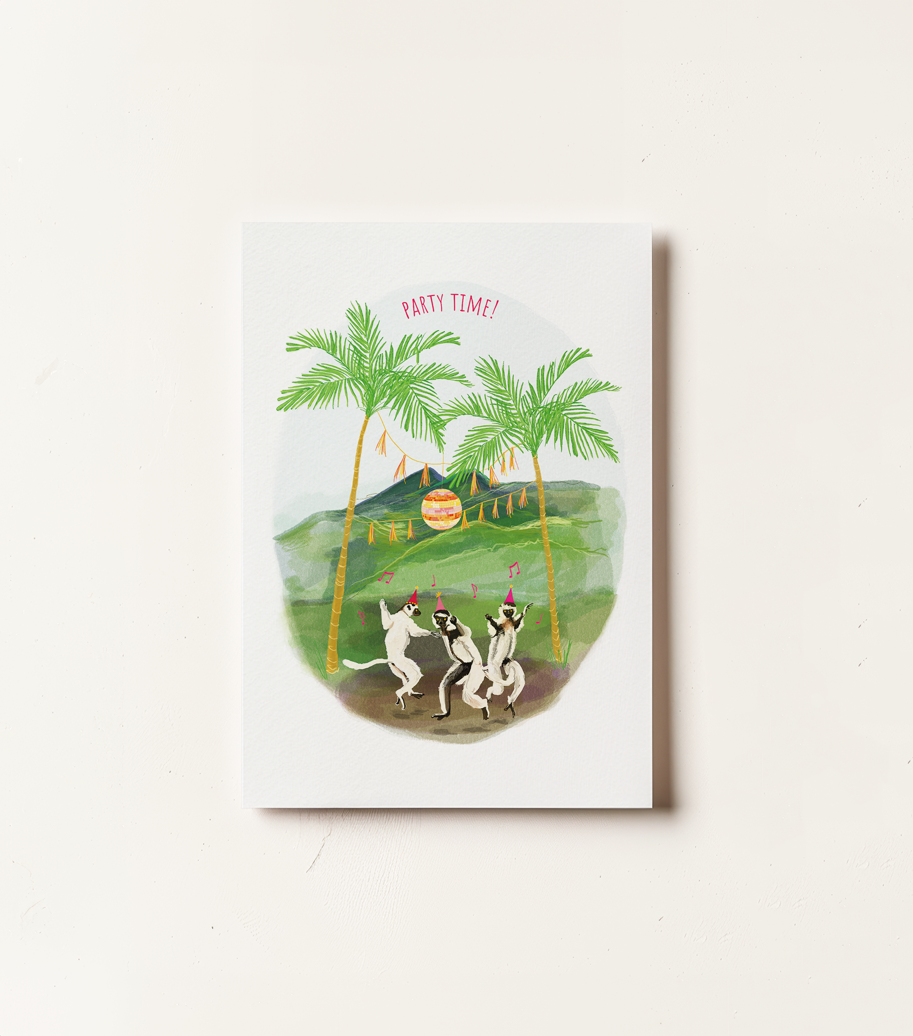 La Plante Carnivore – Engroshandel Fødselsdagskort – Fest Sifakas Kort0