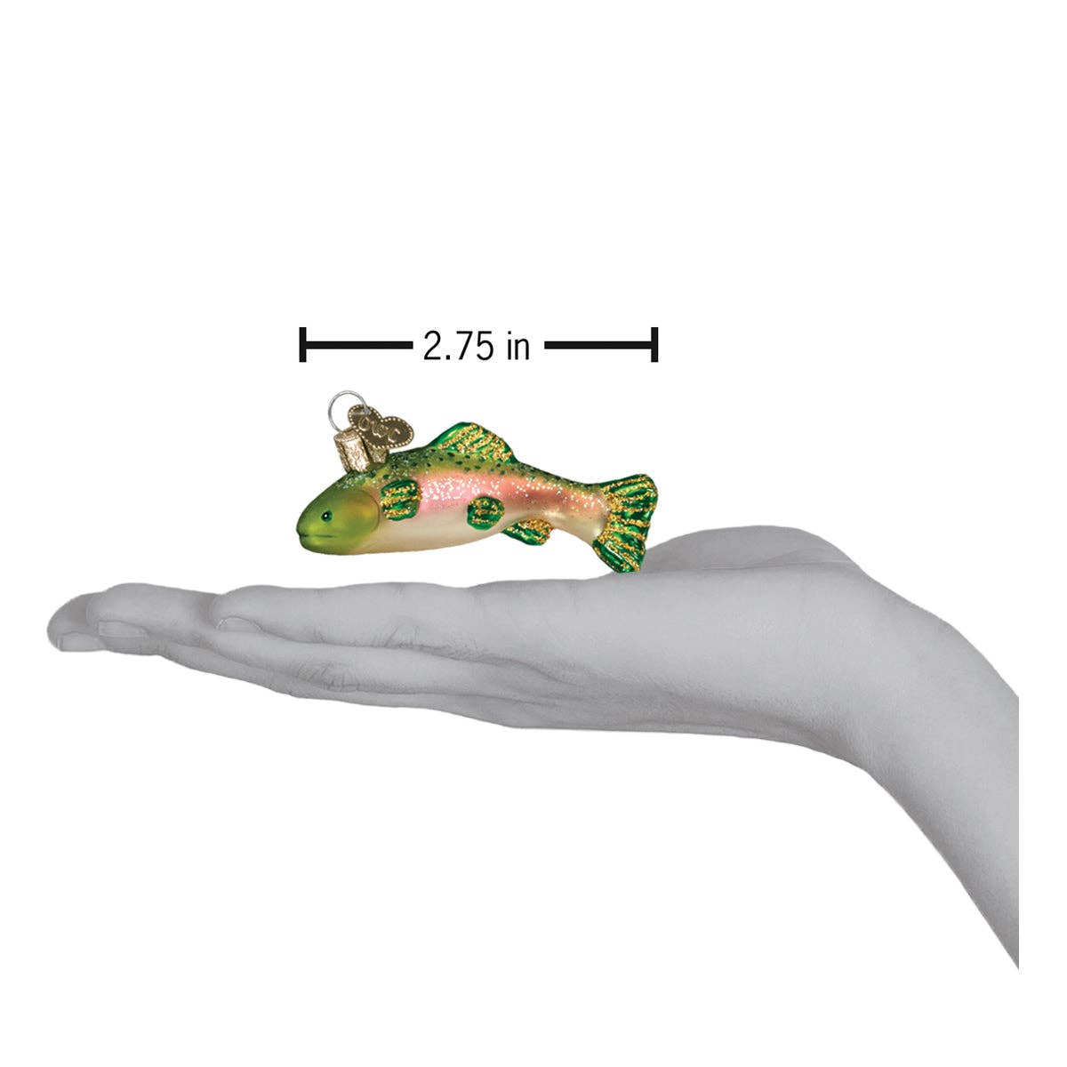 Old World Christmas - Wholesale Ornament - Mini Trout Ornament2