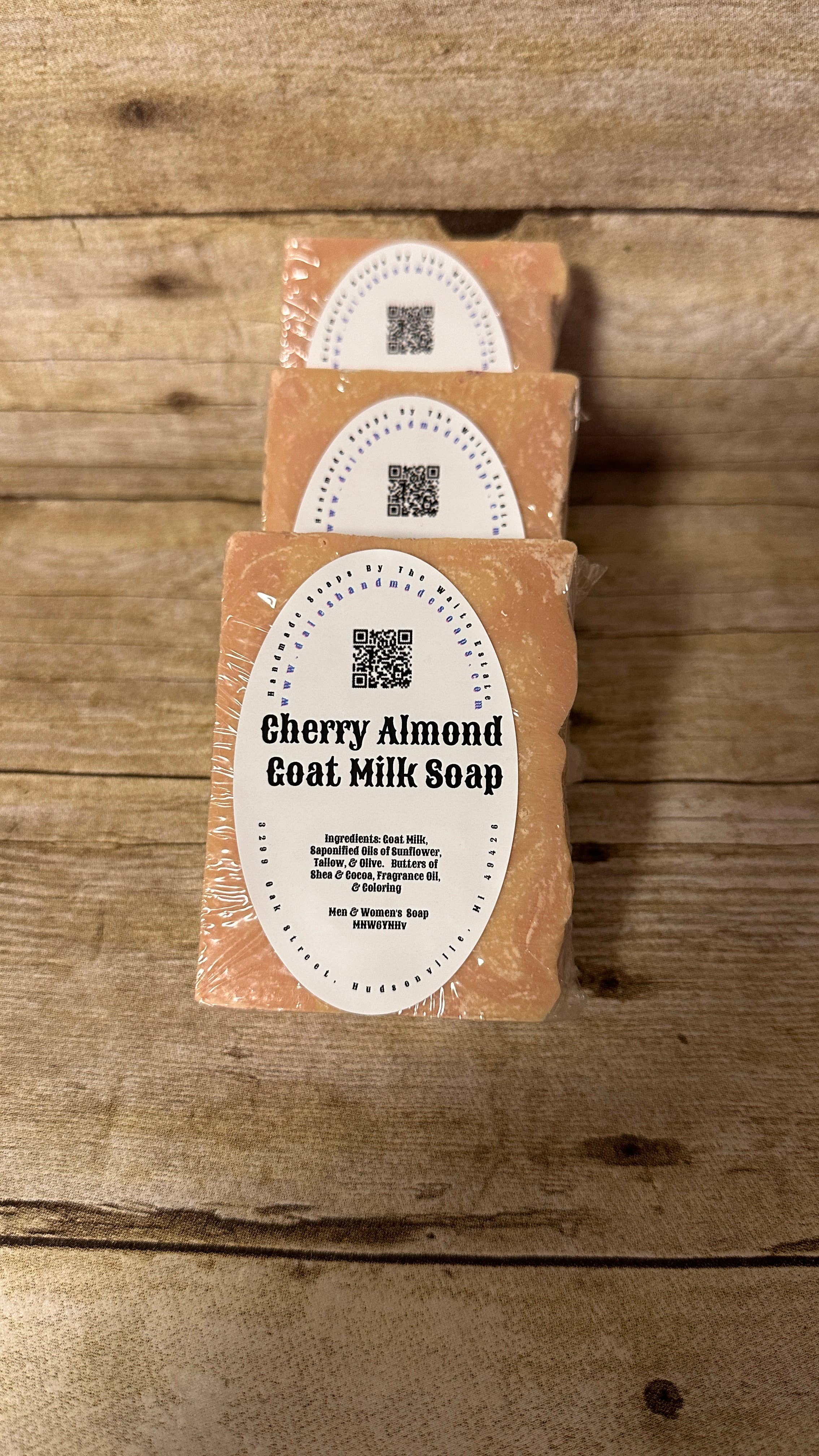 Dales Handmade Soaps & More - Wholesale Bar Soap - Cherry Almond Soap1