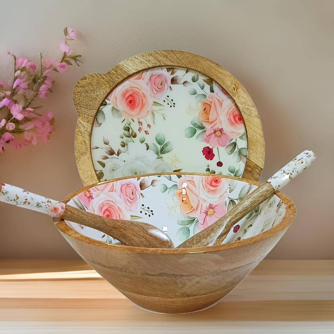 Hartsmede - Wholesale Serve Bowl - Large Serving Bowl Set with Lid & Serving Spoons Ideal Gift11