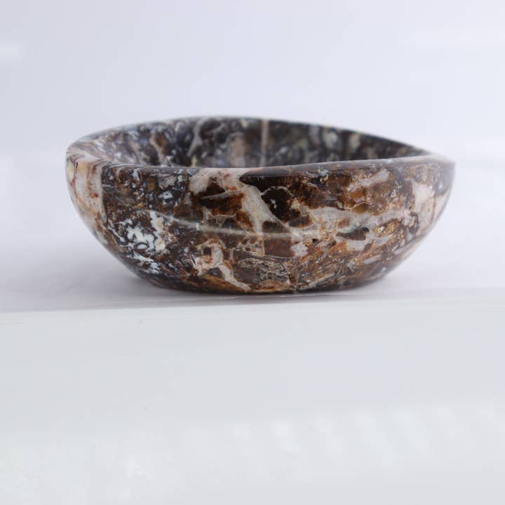 Mi Esperanza Minerals - Wholesale Decorative Plate/Dish/Bowl - Agate Bowls Set of 4