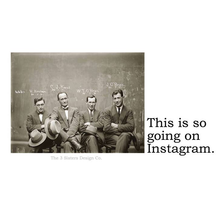 BIG HOUSE klistermærker! Dette er så foregår Instagram. for engroshandel hos The 3 Sisters Design Co.