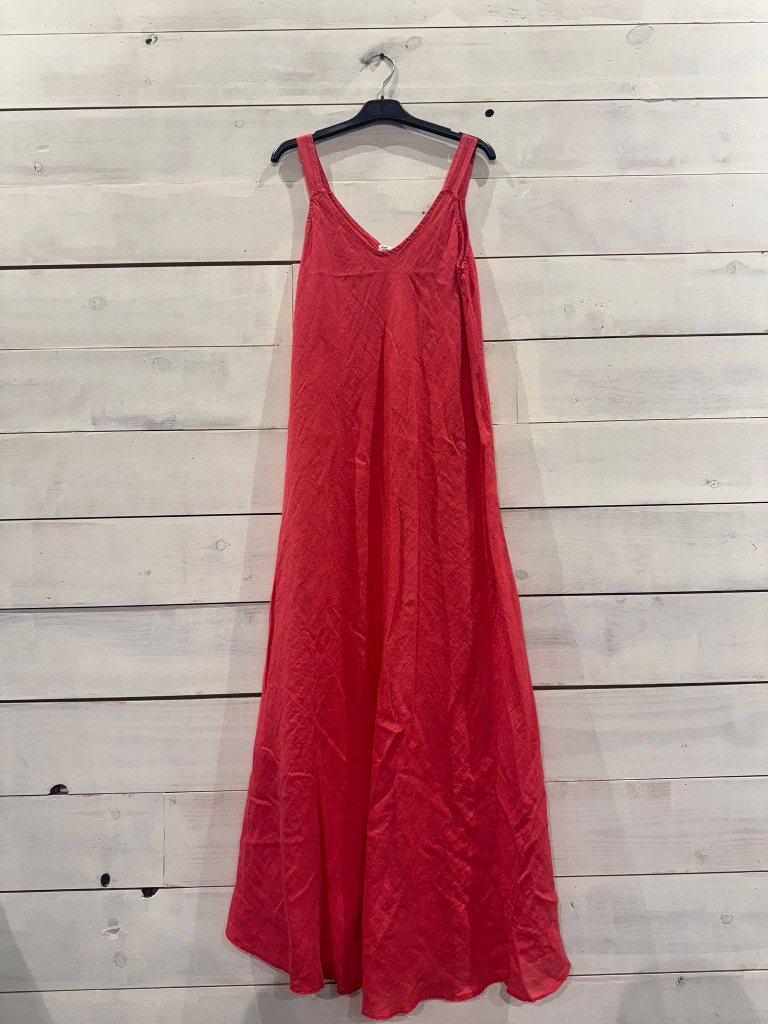 Linos y Textiles - Wholesale Dress - Women's - REF 2219 100% LINEN STRAPPY DRESS1