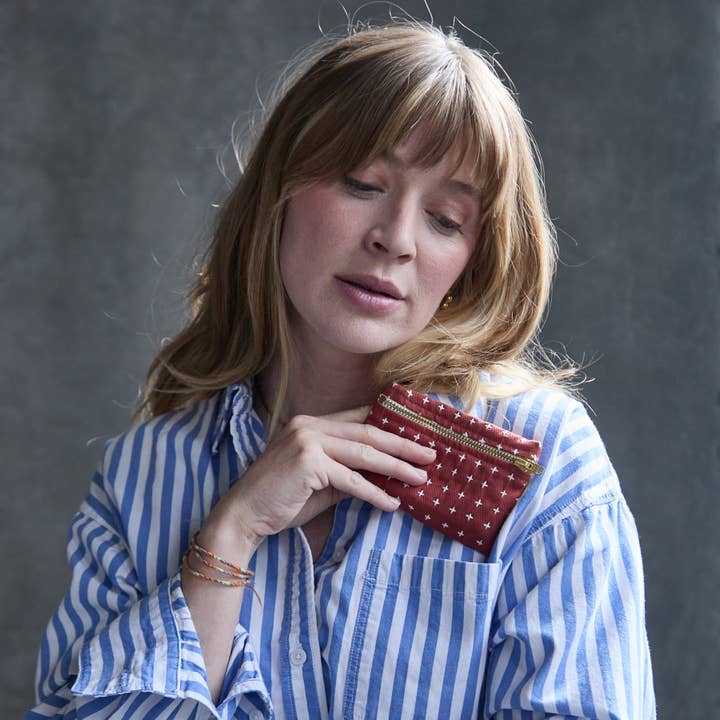 Anchal - Vente Porte-monnaie – femme - Porte-monnaie au point de croix1