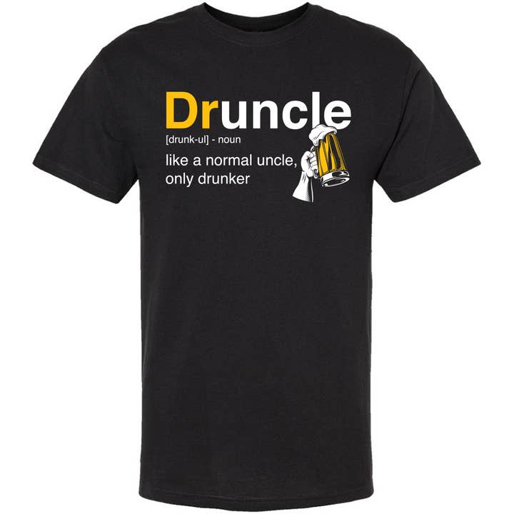 Druncle T-Shirt for wholesale by Jailbird Designs