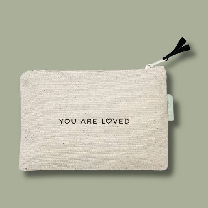 You are Loved Small Canvas Zipper Pouch and other Purchase Wholesale rosary pouches. Free Returns & Net 60 Terms on Faire trending on Faire.