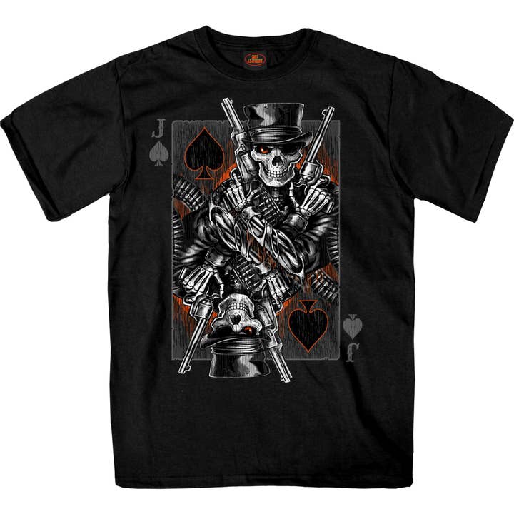 Camicia a manica corta Hot Leathers Gambler per la vendita all'ingrosso da parte di Hot Leathers