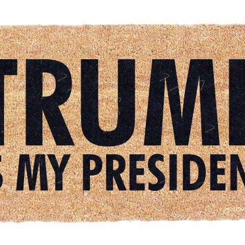 Trump Is My President Coco Doormat for wholesale by CocomatsNMore