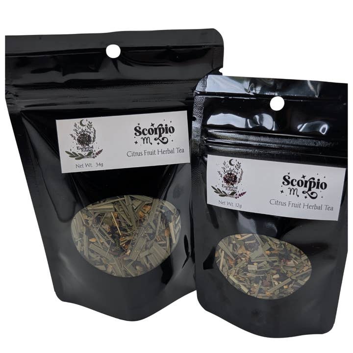 Dahlia's Enchanted Kitchen - Wholesale Loose Tea - Scorpio - Star Sign Loose Leaf Tea2