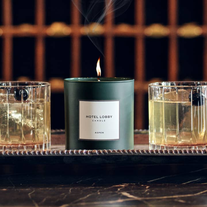 Hotel Lobby Candle - Wholesale Jar/Filled Candle - Aspen - Fall Scented Candle - 9.75 oz Soy Candle4