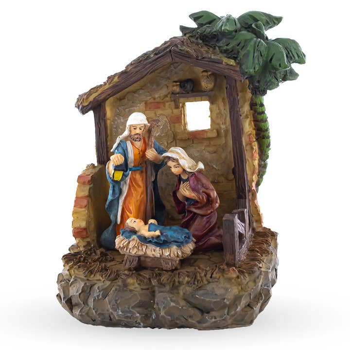 Holy Family Nativity Scene Figurine 6.15 Inches for wholesale by BestPysanky