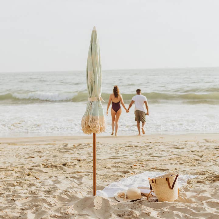 Beach State Summerland Beach Umbrella - Palm Beach for wholesale on Faire17