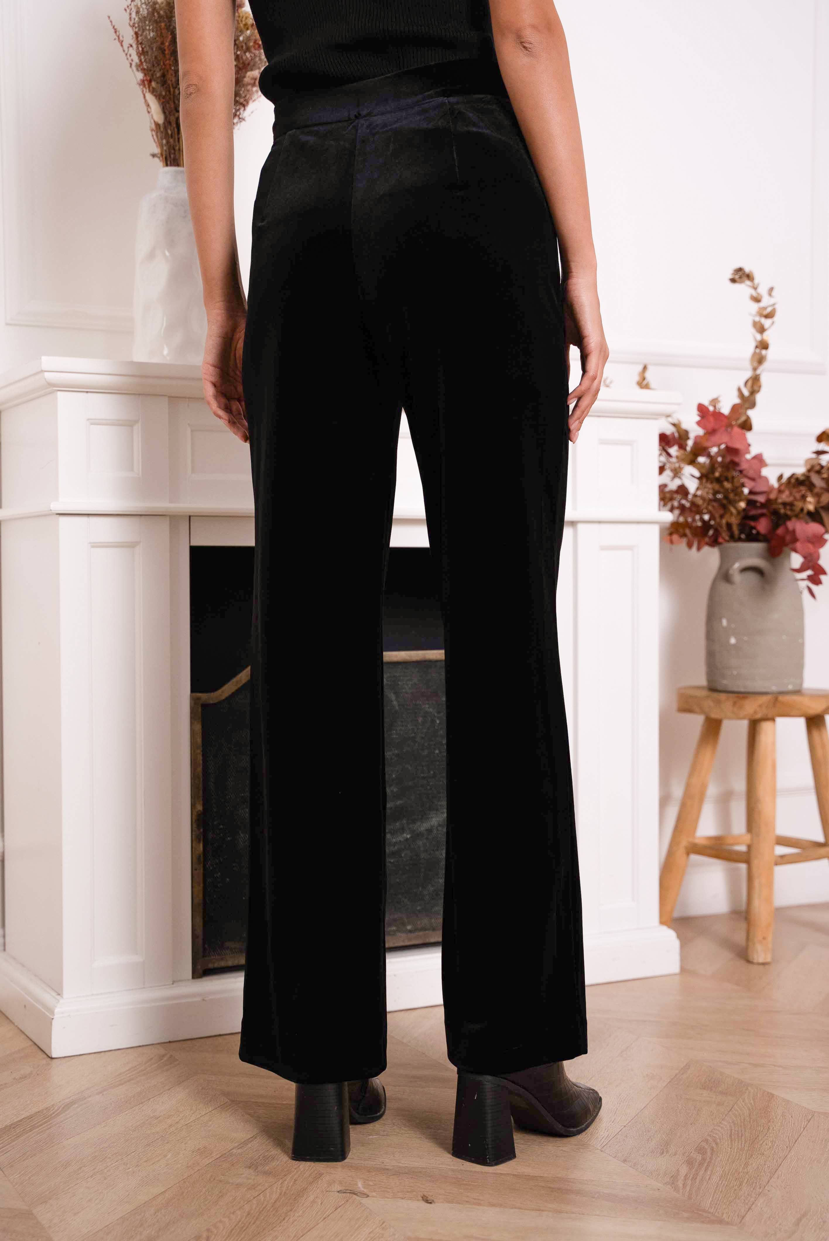 Attentif Paris - Vente Pantalon – femme - Pantalon Velours coupe droite4