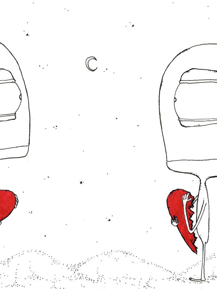 Then all at once... - Art Print - Ink Illustration for wholesale by The Art of Seth