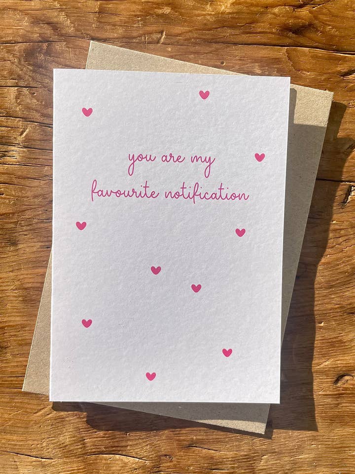 You’re my favourite notification for wholesale by To & From Cards