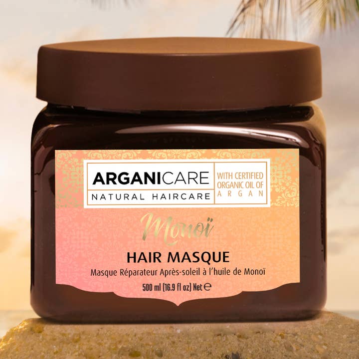 Máscara reparadora After-Sun Oil Monoi - VERÃO por atacado de ARGANICARE