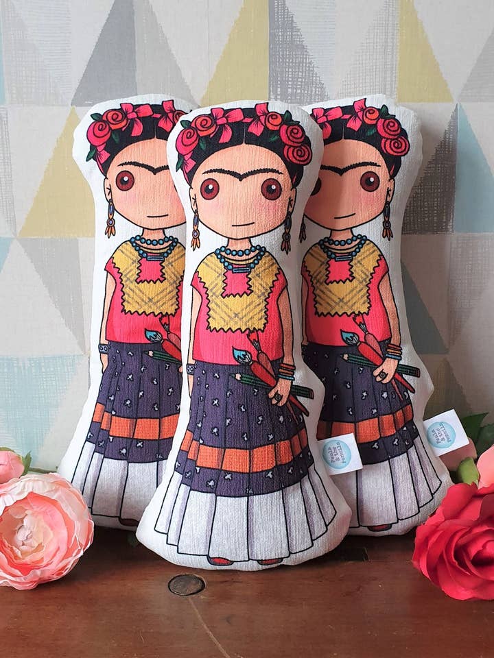 Frida Kahlo Doll for wholesale by Paula and the Pencils