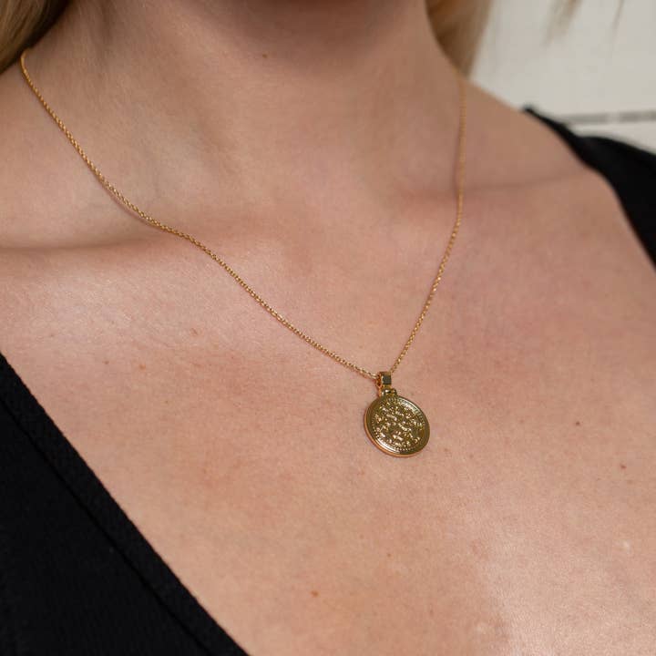 Freya Coin Necklace for wholesale by Rand Design