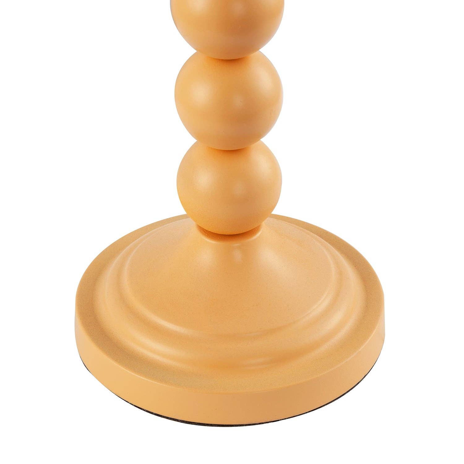 Happy Homewares – wholesale Accent/desk lamp – Chic Yellow Table Lamp with Graphic Style Multi Colour Fabric Shade3