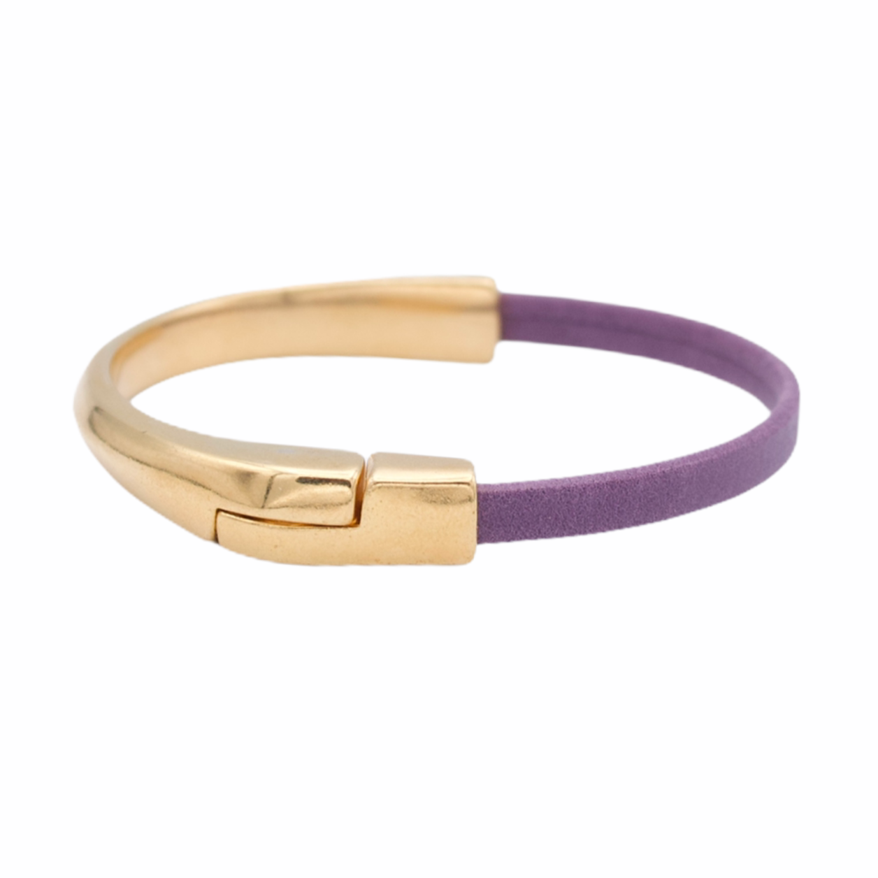 Araracuara - Wholesale Bangle Bracelet - AMACAYACÚ leather bracelet (gold) with magnetic clasp16
