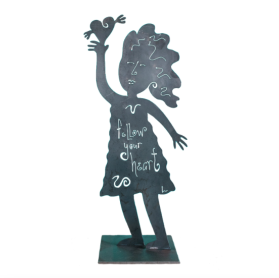 Garden Deva Sculpture Co. - Wholesale Sculpture - Follow Your Heart1