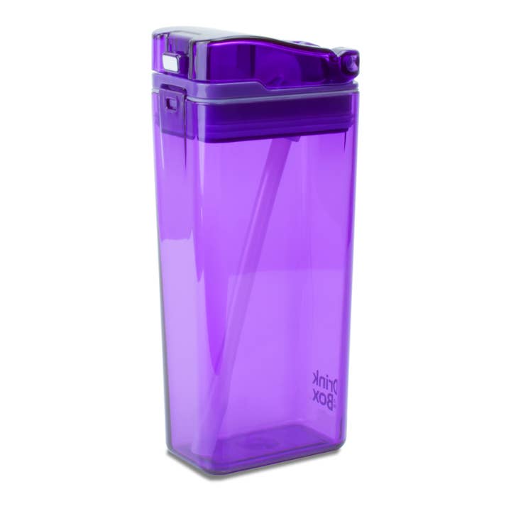 Mini Hippo - Wholesale Water bottle - Precidio Drink in the Box Large - 350ml volume - Purple1