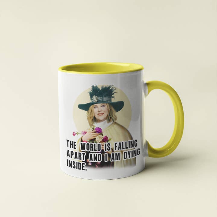 Moira Rose - The World Is Falling Apart Schitt's Creek Coffe for wholesale by Calm Down Caren