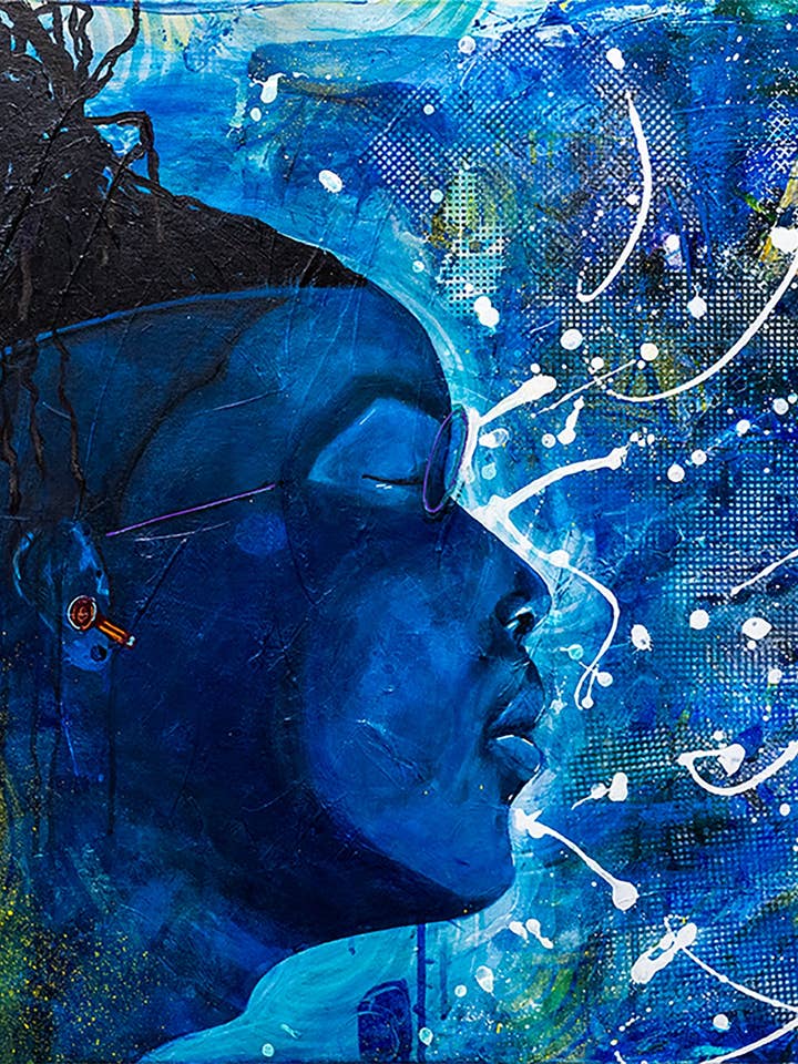 Frequency for wholesale by Kelly U Fine Art Studio