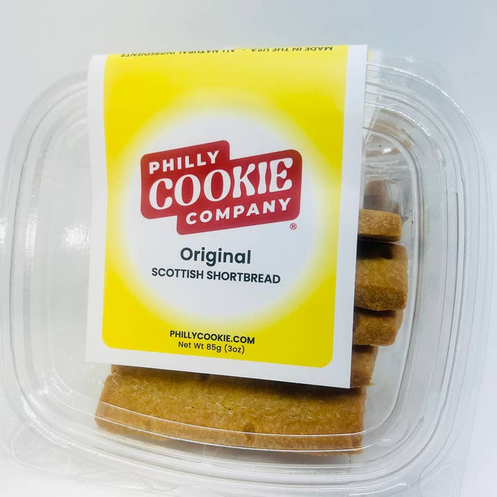 Philly Cookie Original Scottish Shortbread Cookies for wholesale by Kensington Food Company