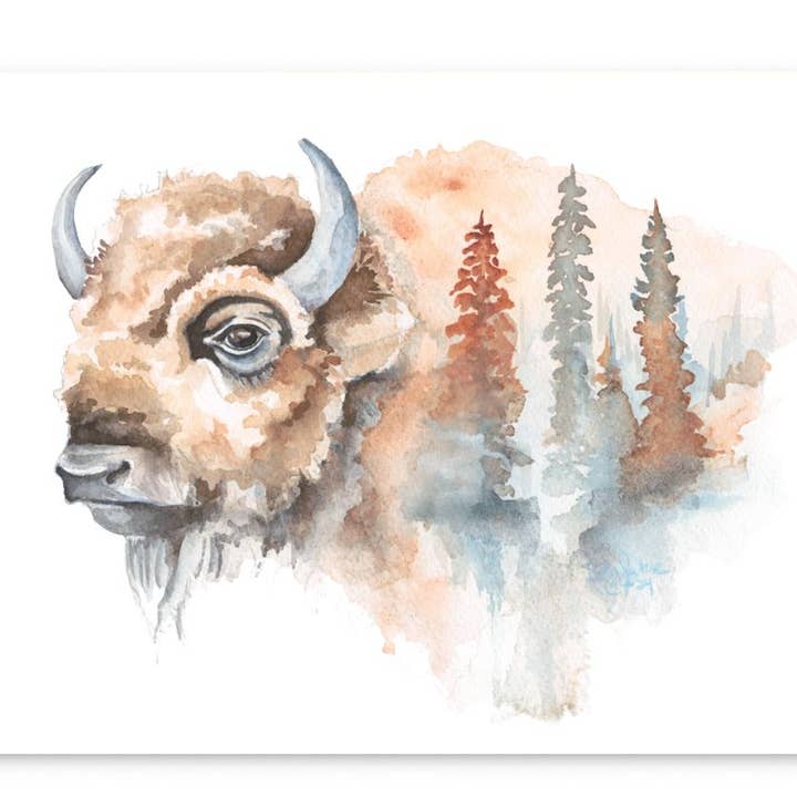 "Mattos" Greeting Card for wholesale by Beth Suter Art