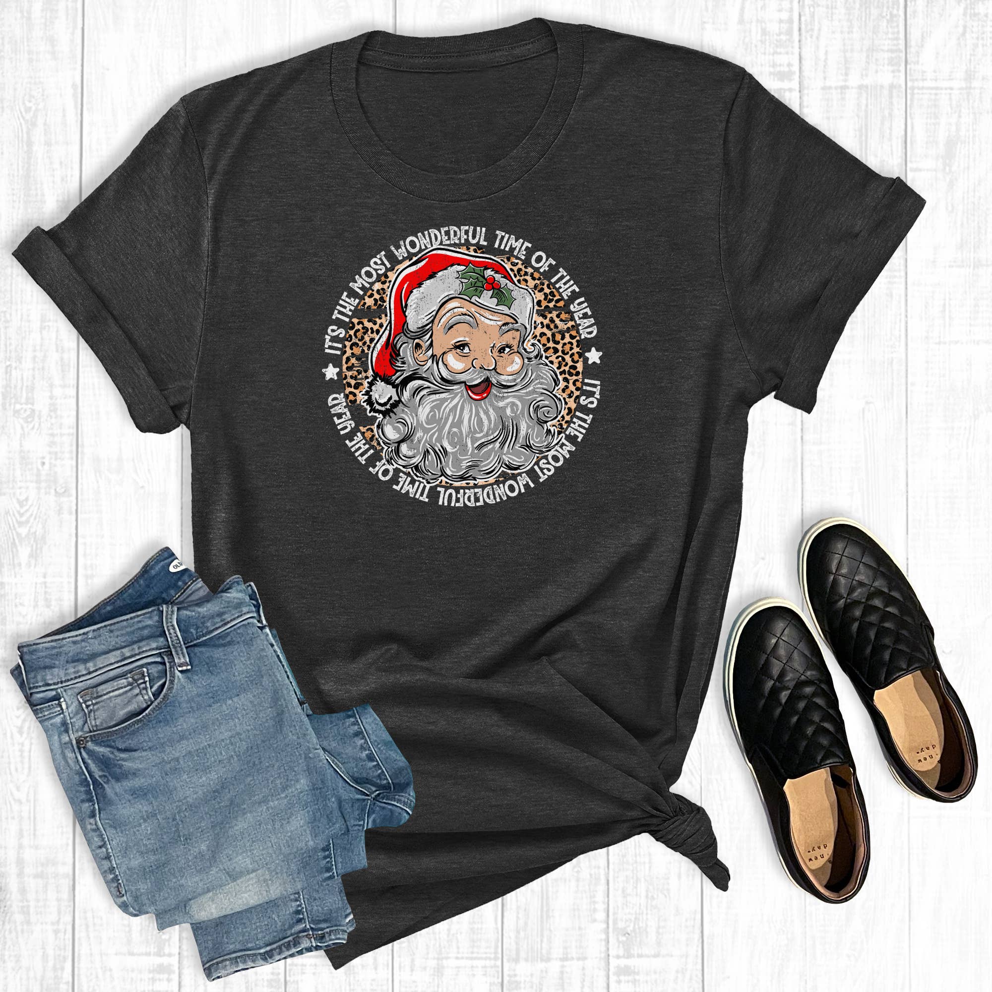 Trækul Det er den mest vidunderlige tid på året julemanden for engroshandel på Faire