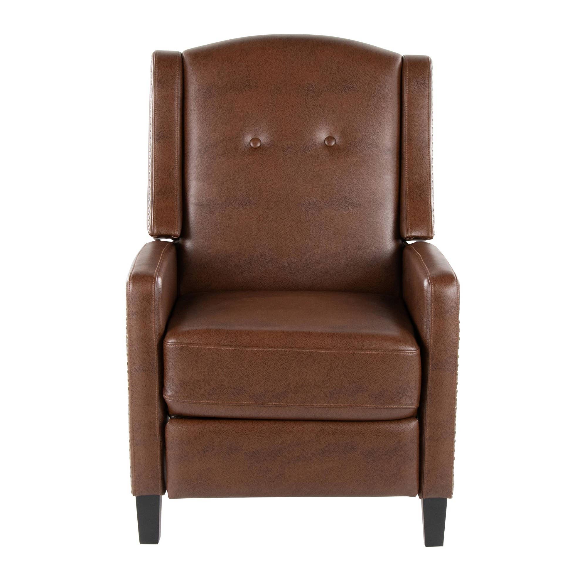 Stanley Recliner in Black Wood for wholesale on Faire4